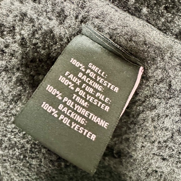 Avec Les Filles Black Pea Coat - Picture 9 of 9